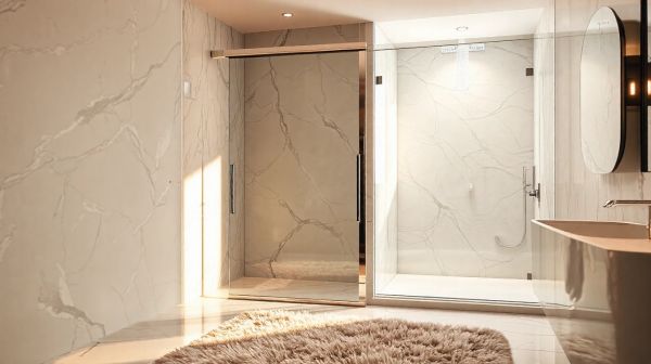 Les meilleures options de portes coulissantes pour votre salle de bain