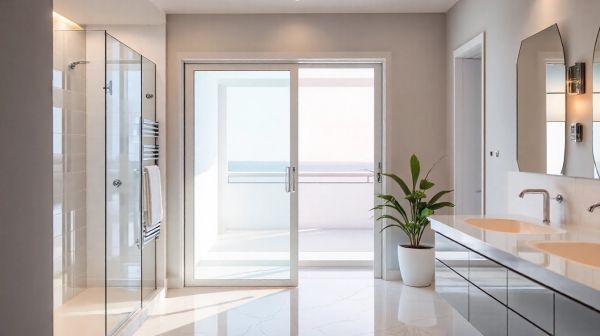 Les meilleures options de portes coulissantes pour votre salle de bain