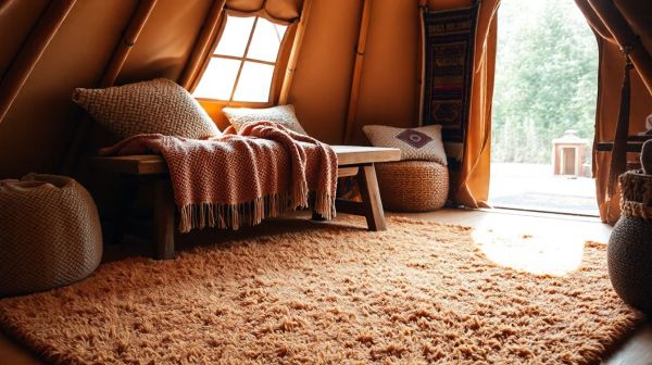 Les meilleurs tapis pour rendre votre tipi accueillant