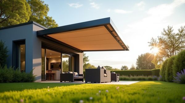 Transformez votre espace extérieur avec une voile ombrage sur mesure