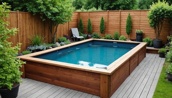 Piscine en bois pour petits jardins : comment faire le bon choix
