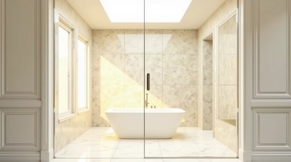 Porte coulissante salle de bain : choisissez la parfaite alliance